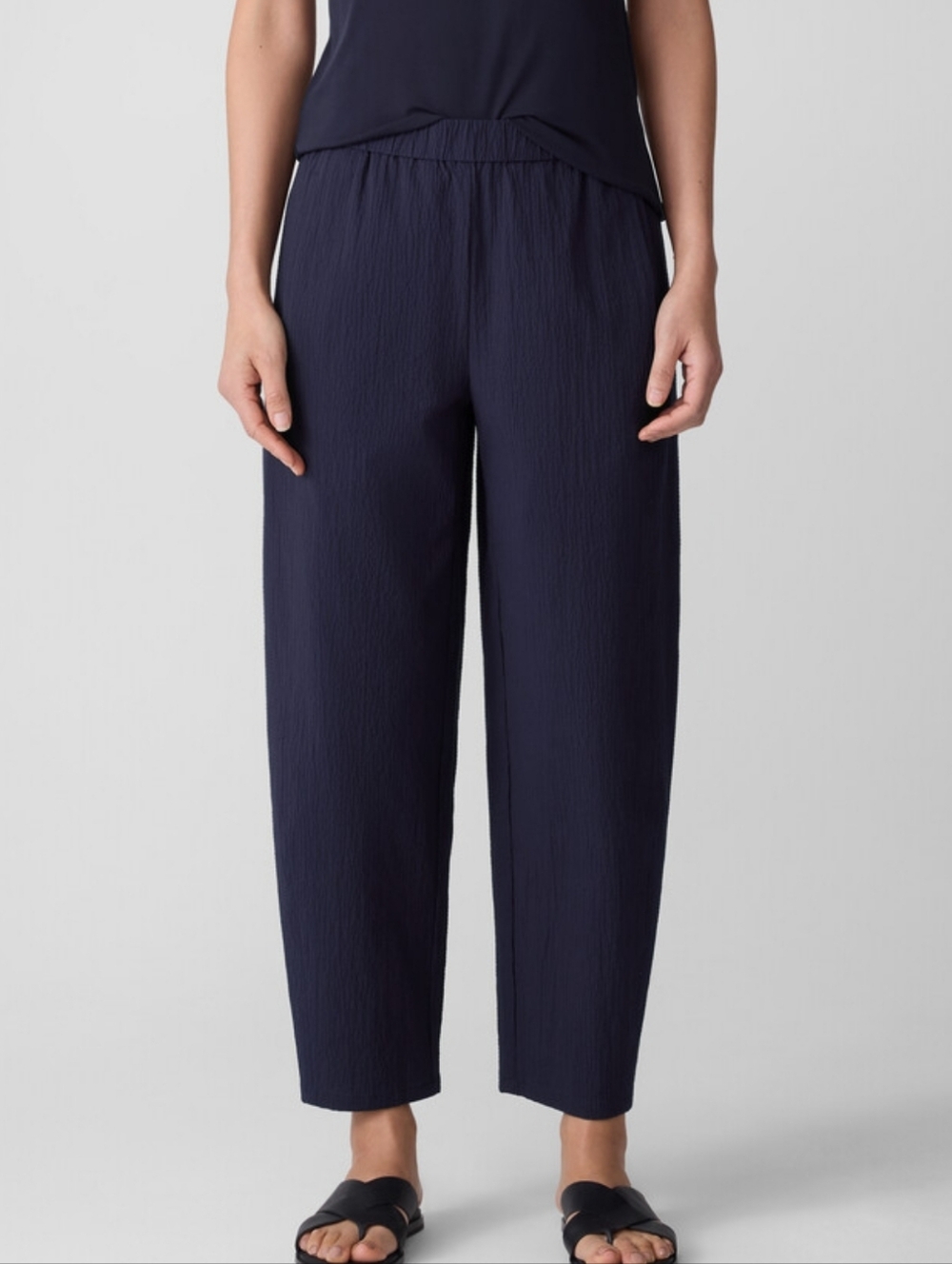 Eileen Fisher Organic Cotton Lantern Pants